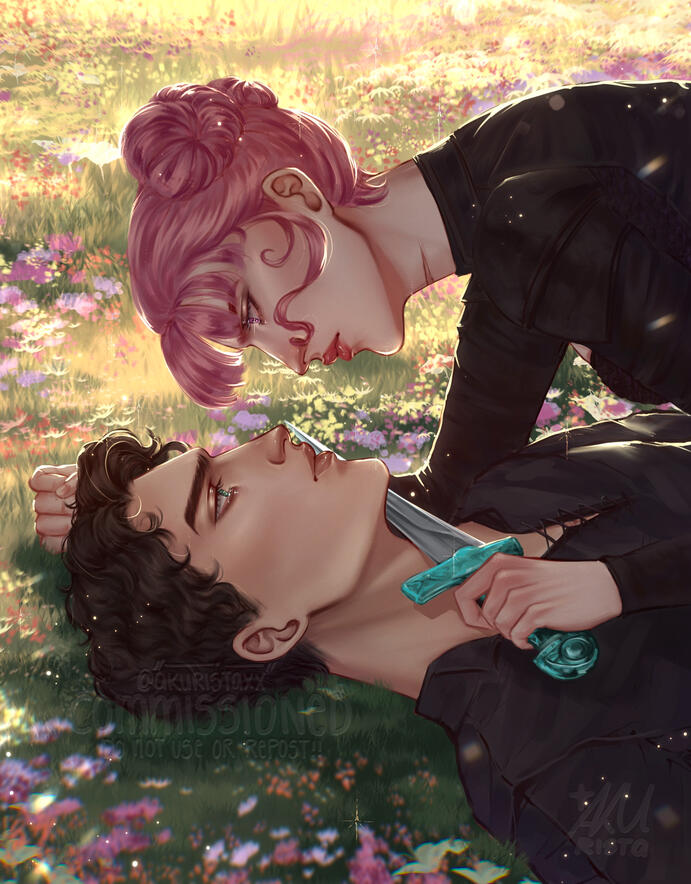 Commissioned by @author_kchristine