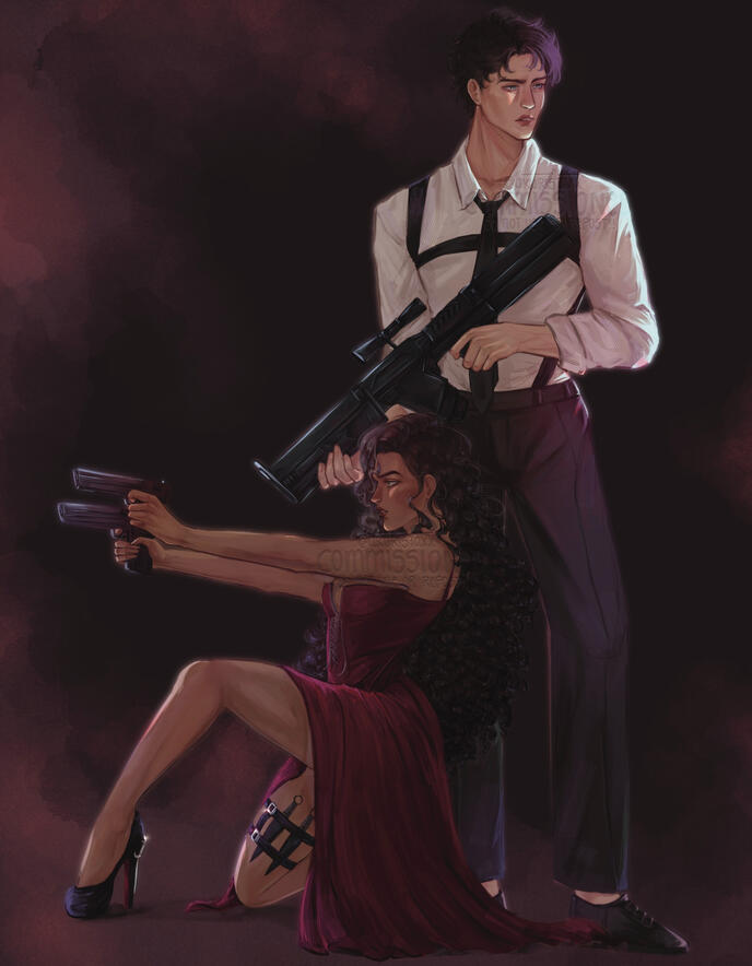 Commissioned by @nellyhill.writes Commissioned by @nellyhill.writes