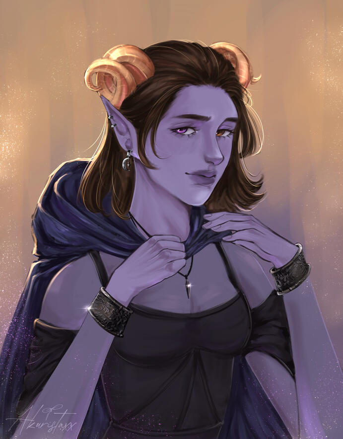 Commissioned by @bethdoverwrites